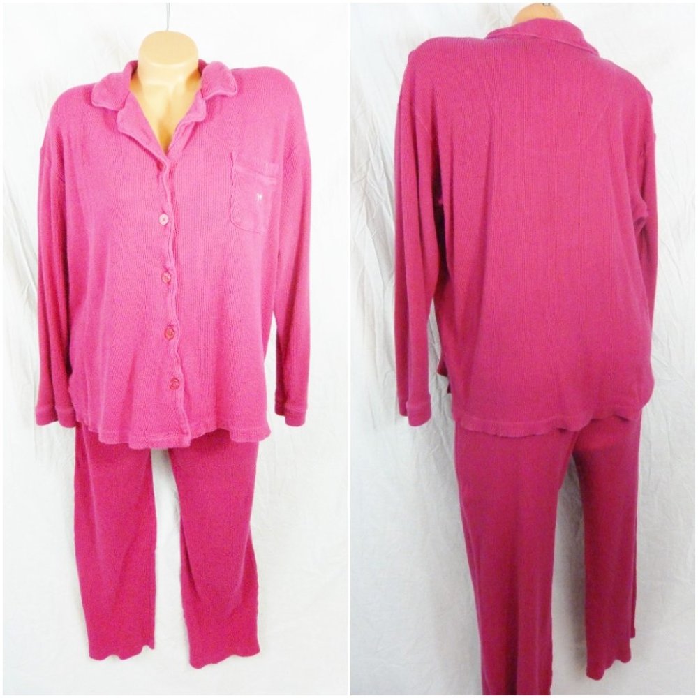 Victorias Secret Medium Long Jane Thermal Pajama